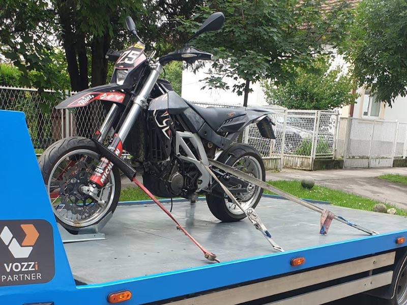 Towing Service Belgrade, Serbia | Motorcycle Towing 1
